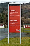 Royal Welsh Showground Welcome sign